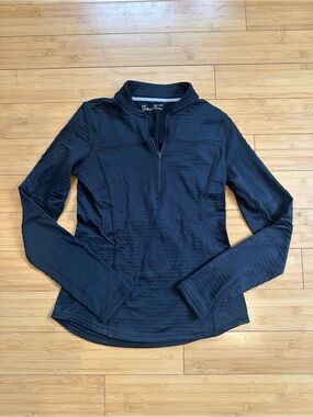 Under Armour Navy Quarter-Zip Long Sleeve Performance Top